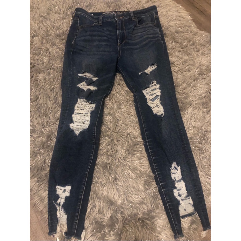 SOLD ❌❌❌American Eagle Super Hi-Rise Jegging • 14